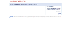 Desktop Screenshot of burnheart.com